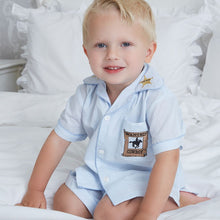 Load image into Gallery viewer, Mini Lunn Cotton Cowboy Shorts Pyjamas

