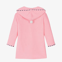 Load image into Gallery viewer, Sunuva Girls Pink Hooded Towelling Dress
