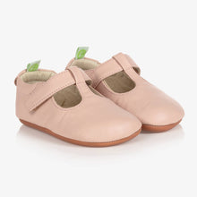 Load image into Gallery viewer, Tip Toey Joey Pink Leather Baby Shoes
