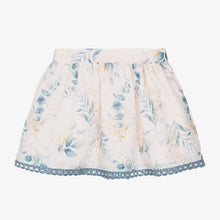 Load image into Gallery viewer, Tutto Piccolo Girls Pink &amp; Blue Floral Skirt
